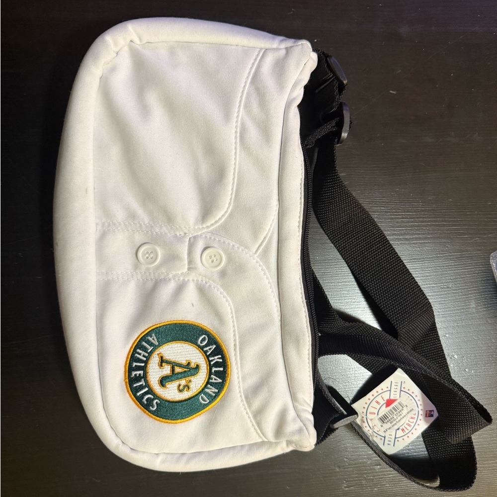 Oakland Athletics White and Black Bag